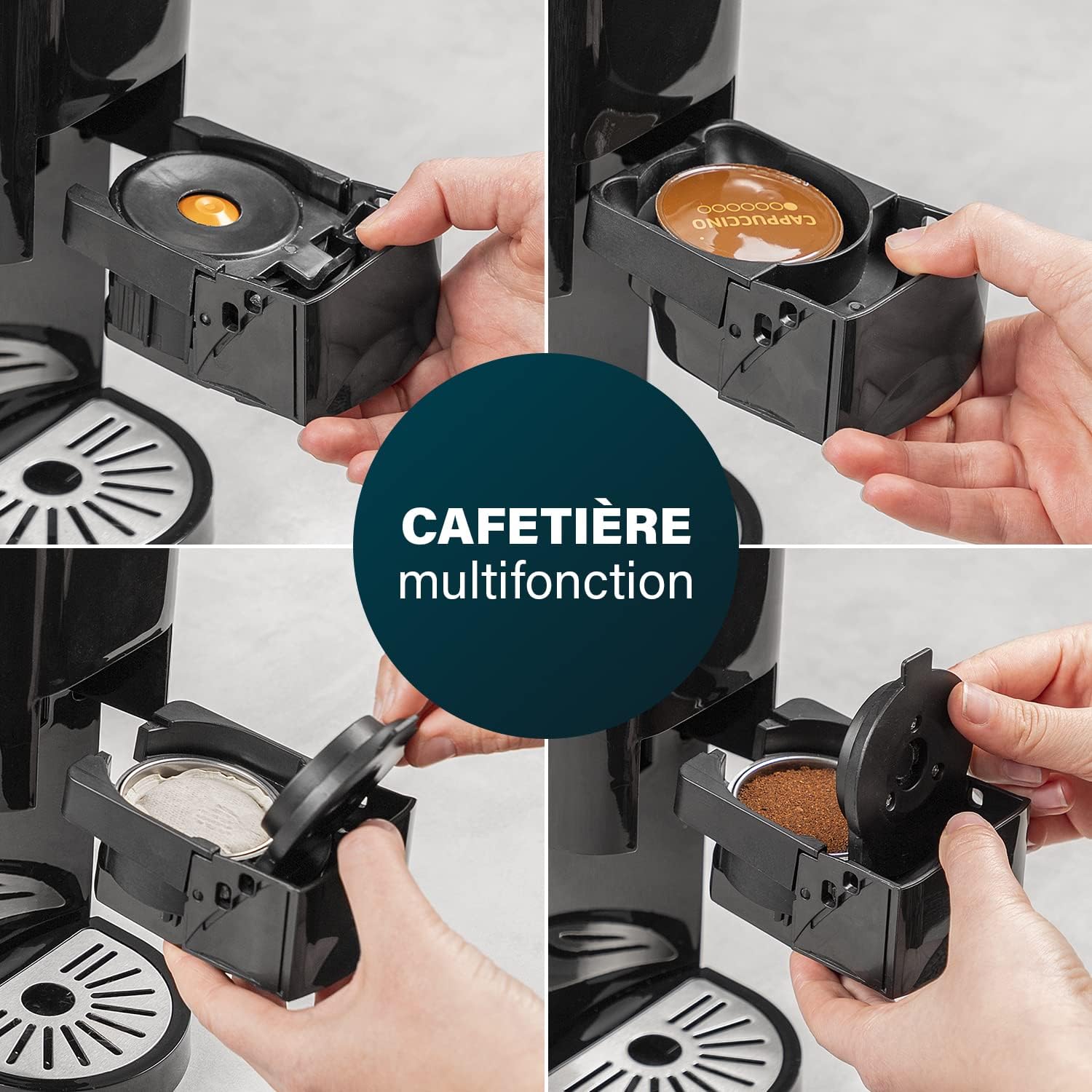 Modules de préparation pour différents formats de café